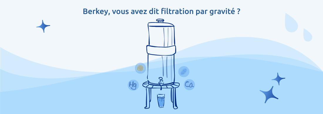 filtre par gravité Berkey