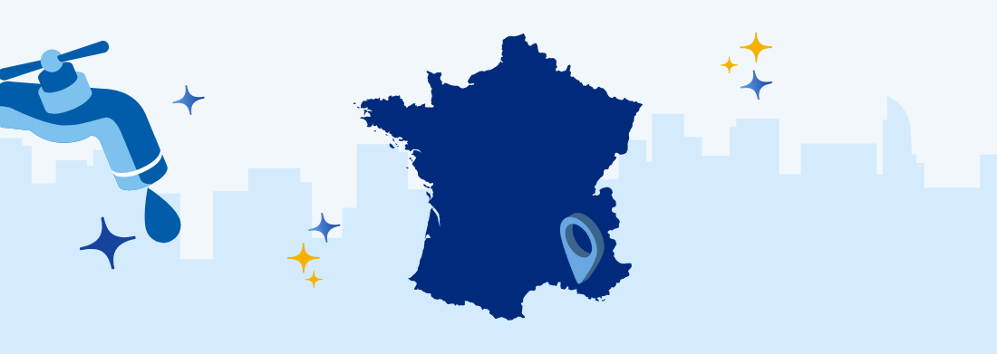 Prix m3 eau Aix-en-Provence