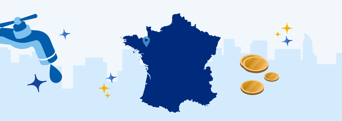 Prix eau à Rennes