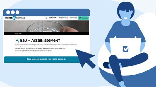 Espace client eau Nantes